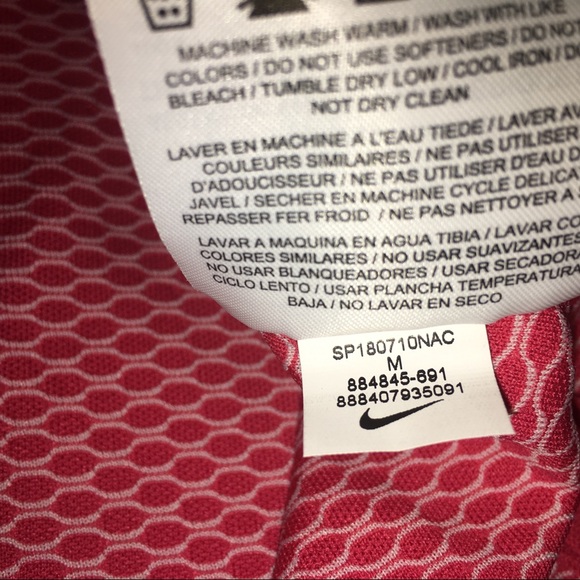 Nike Dri Fit Shortsleeve Blade Collar Golf Polo - Picture 8 of 8